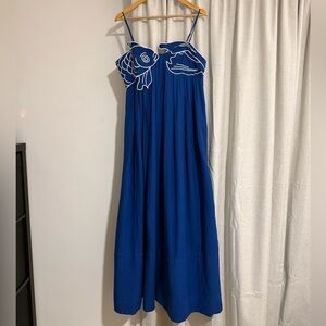 FARM Rio Blue Fish Dress
